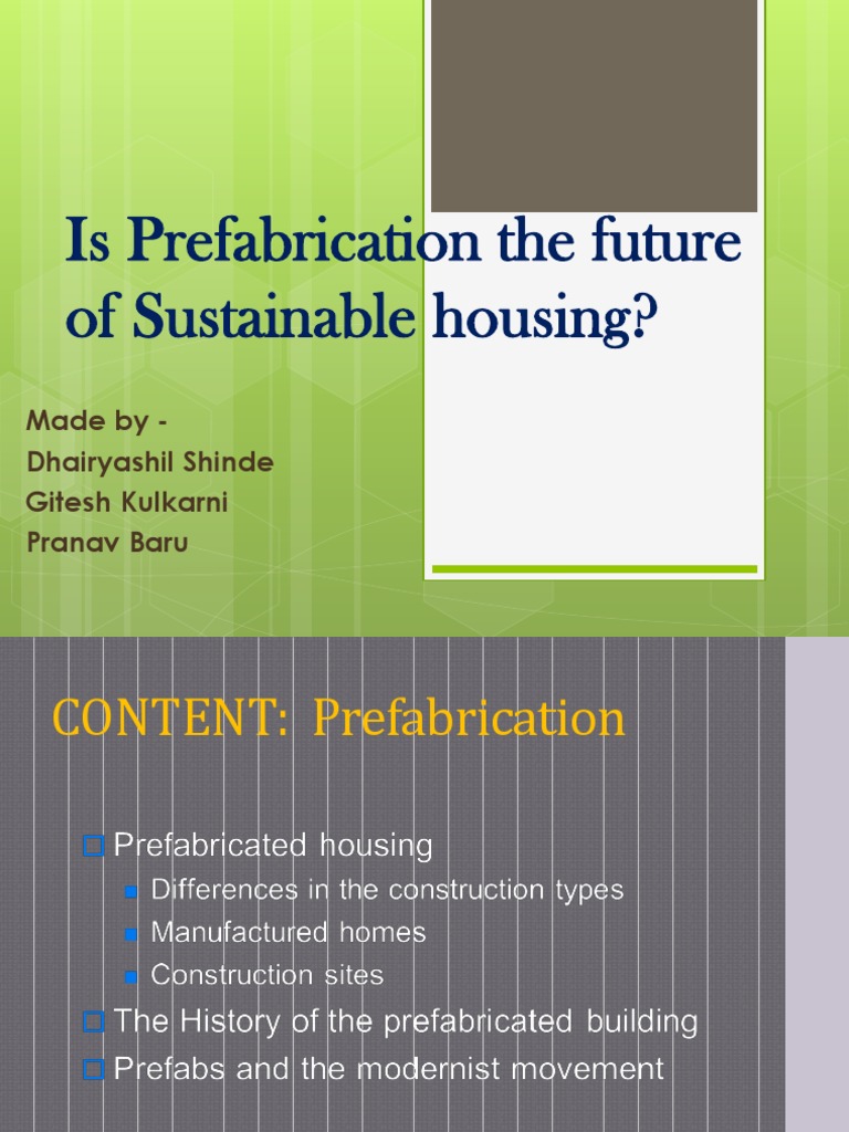 Prefab house picture