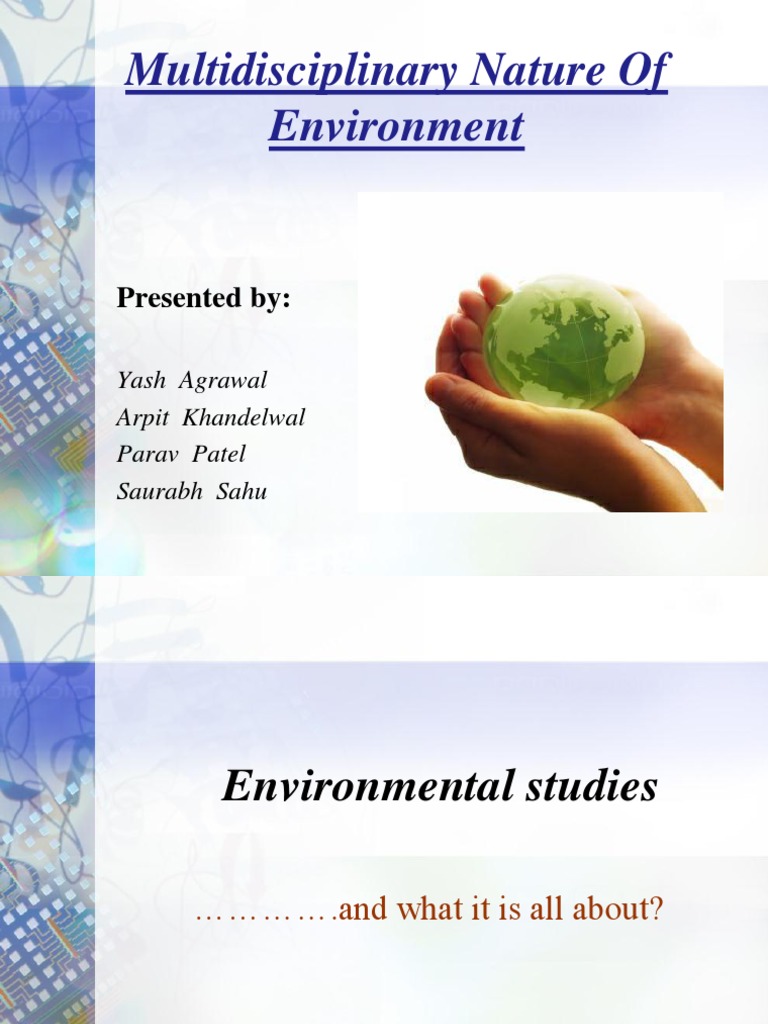 evs presentation Natural Environment Environmental Science