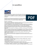 Exercitii Pentru Spondiloza PDF