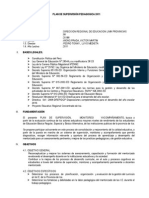 Plan de Supervision Pedagogica