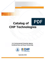 Catalog of CHP technologies