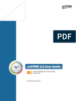actiTIME User Guide v2.2 MA PDF