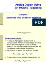 CMOS Analog Design Using All-Region MOSFET Modeling: Advanced MOS Transistor Modeling