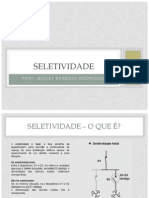 Modulo 1 - Conceitos de Seletividade