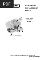 Download Hobart Model 610 Slicer Parts Manual by pagehopper SN251008669 doc pdf