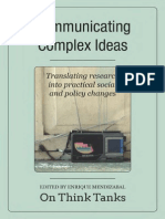 Communicating Complex Ideas On Think Tanks