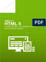 HTML5 Planning For Multi-Device