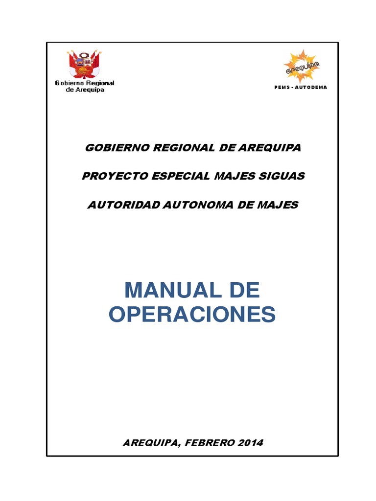 Manual De Operaciones 2014pdf