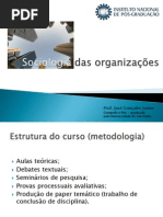 Sociologia Das Organizações