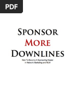 Sponsor More Downlines