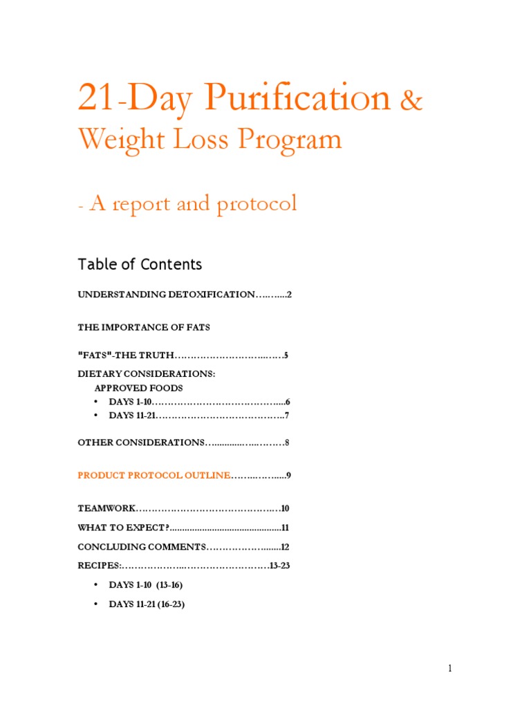 Detox Guide PDF Detoxification (Alternative Medicine) Detoxification