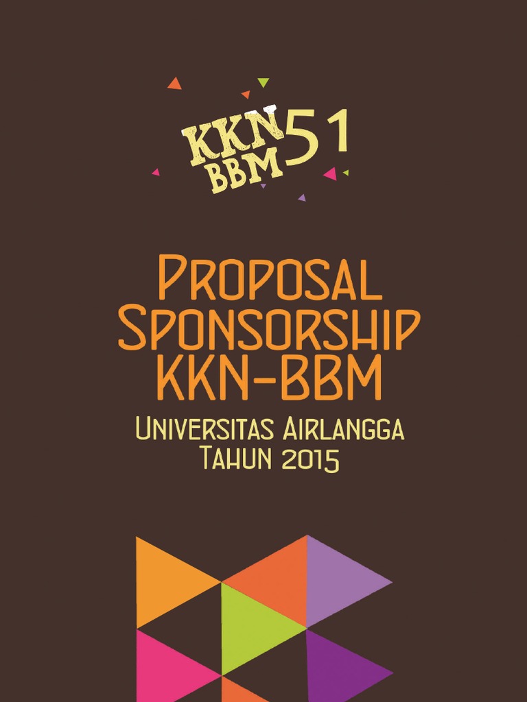 Proposal Kreatif Sponsorship KKN UA