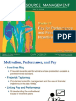 Pay For Performance and Financial Incentives: Part Four - Compensation