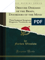On Obscure Diseases of The Brain Disorders of The Mind 1000381106 PDF