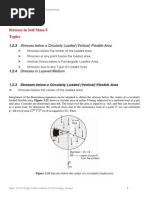 Stresses in Soil Mass-5 Topics: 1.2.3 Stresses Below A Circularly Loaded (Vertical) Flexible Area