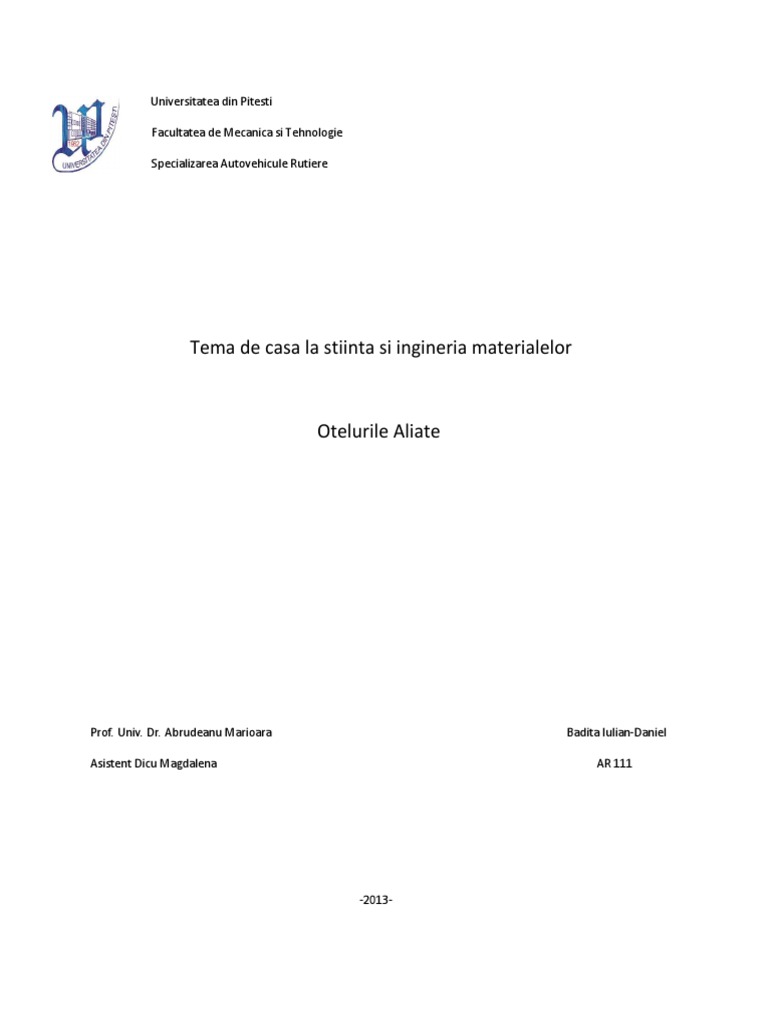 Otelurile Aliate | PDF