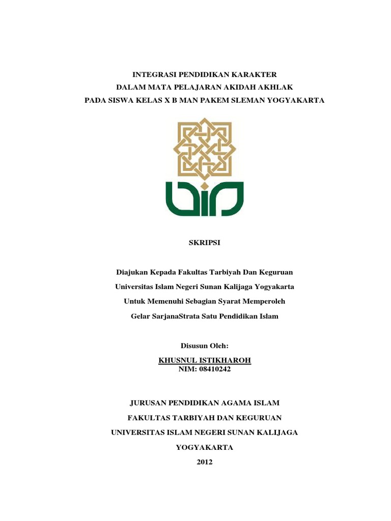 Skripsi Uin Suka Pdf Pejuang Skripsi