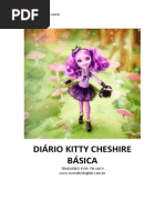 Diário Kitty Cheshire Básica