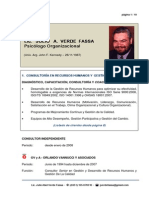 Curriculum Lic Julio Verde Fassa