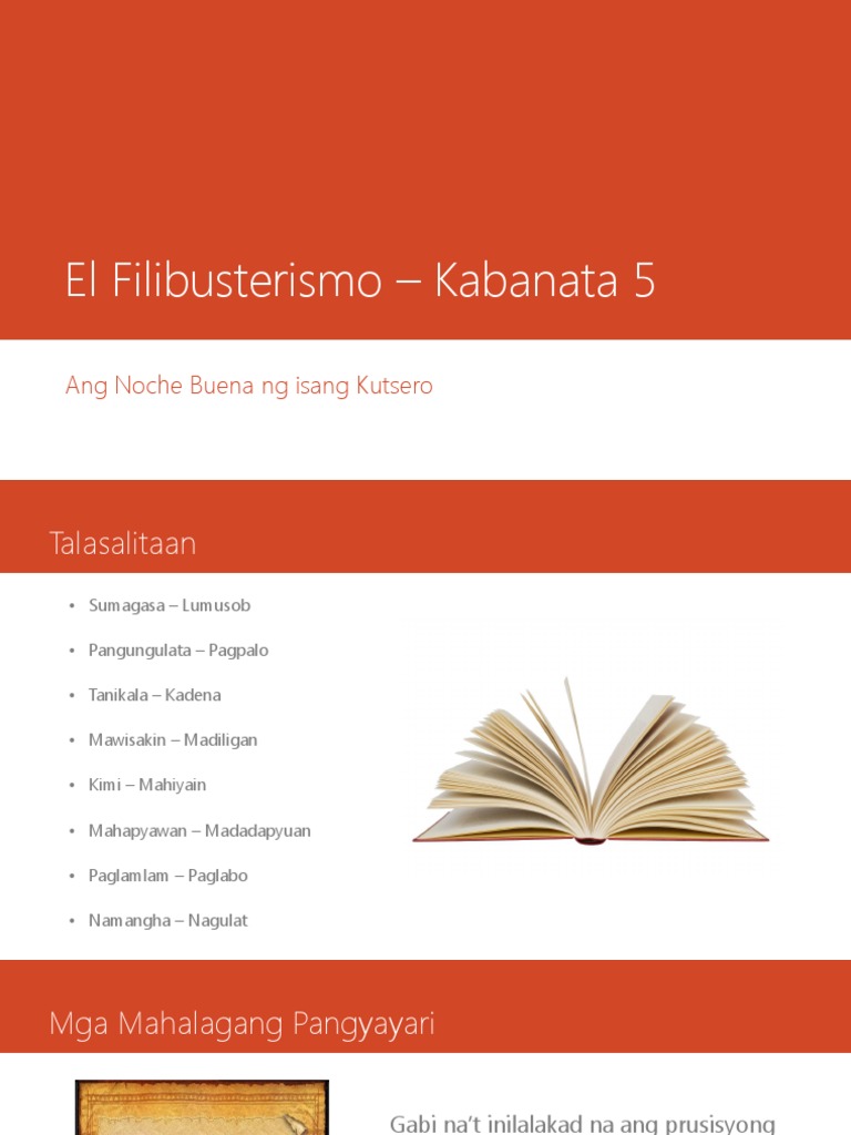 el filibusterismo kabanata 5 powerpoint presentation