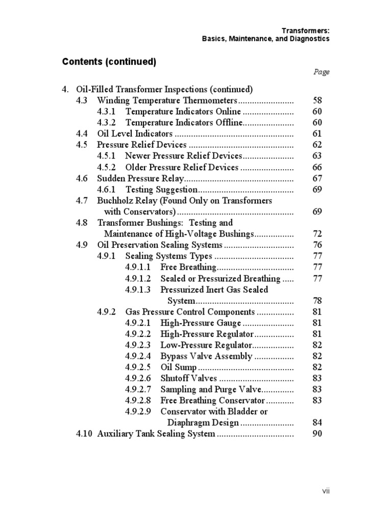 Transformer Maintenance Essentials | PDF