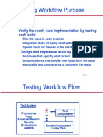 Testing Workflow