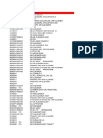 DONALDSON Artikelnr Lista PDF