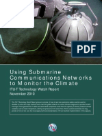 Using Submarine Communications Networks to Monitor the Climate (November 2010)
