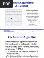 Genetic Algorithms: A Tutorial