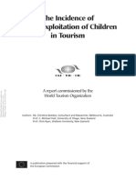 The Incidence of Sexual Exploitation of Children in Tourism 2001