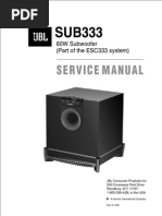 Download JBL ESC333 60W Subwoofer by Marco Antonio Garcia Quiroz SN251050287 doc pdf