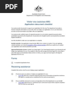 Visitor Identification Number Application | PDF