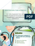 Endotracheal Tube Intubation