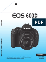 Manuale Canon Eos 600d