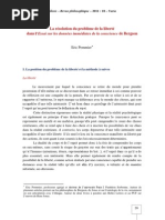 La résolution du problème de la liberté Bergson.pdf