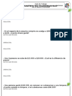 Resolver Problemas de La Vida Cotidiana Que Se An Con El Dinero