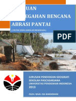 Buku Panduan Bencana Abrasi Pantai