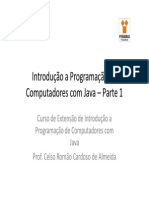 Introdução a Programação de Computadores