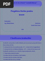 Pregătirea Firelor Pentru Ţesere