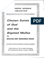 Islamic Saints and Edicts of Disbelief