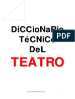 Diccionario Tecnico Del Teatro