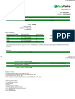 Project Information: Price Summary