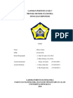 SPSS Laporan Pertemuan Ke-7