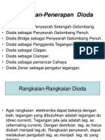 Penerapan Dioda