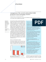 Management of The Severely Malnourished Child Perspective FR