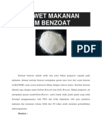 Pengawet Makanan Natrium Benzoat