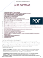 Guia de Creacion de Empresas - Preguntas