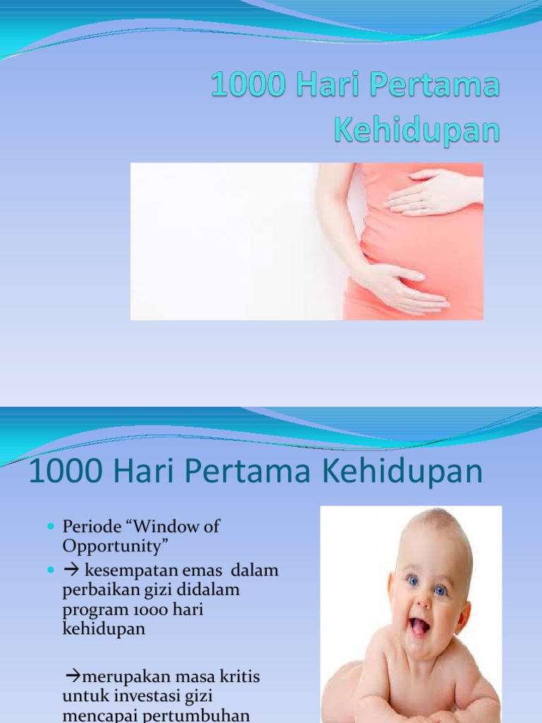 1000 Hari Pertama Kehidupan | PDF