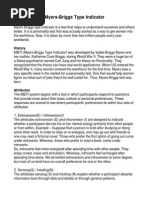 Download Myers Briggs Type Indicator by Paras Chadha SN251090186 doc pdf