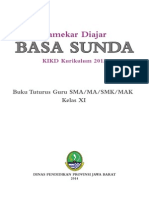 Buku Guru Sunda KLS 11 - 2014 PDF